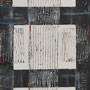 Schwarz-weiß 30x80 cm