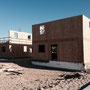 First three houses in construction Summer 2014