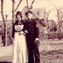 Meta und Gerhard Ricklefs bei Ihrer Hochzeit