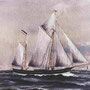 Gemälde des Tonnenlegers "Anna"