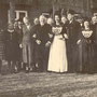 Hochzeitgesellschaft von Gerhard und Meta Ricklefs