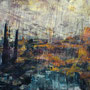 Anja Kühnrich-Wilke, "IV", 2009, Acryl auf Leinwand, 100 x 160 cm