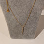 Collier acier n°9 - 14€