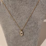Collier acier n°14 - 14€