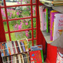 An old public phone box converted into a local book swapping library. Leave a book, take a book. Simple.　小さな図書館でした♡　