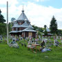 Friedhofsszenerie