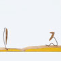 Twee houtjes 100x23x5cm 