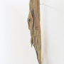 Hier liepen we(hangend, ene kant 81x21x27cm  