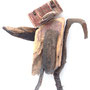 Little Jack 35x45x30cm (staand of liggende inklapbare sculptuur, kopje is verplaatsbaar. 