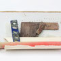 Bij de zandsuppletie 40x20cm 