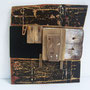 Angst en moed 36x38cm
