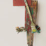 Kwast en touw 63x33x10cm
