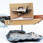 Schoepenradbootje 20x25x38cm 