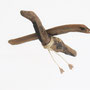 Vogeltje (hangend) 12x15x16cm 