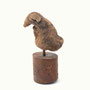 Kleine drijfhondvogel 15x10x6cm. 
