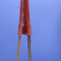 Figuur in rood 90x30x10cm 