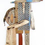 Opa met kleinkind 130x70cm