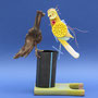 Hout en plastic uit de zee 31x25x12cm 