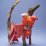 Rode kater 30x30x40cm