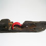De rode garnaal 44x12x10cm