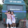 baipor und ihre cousine finden unseren bus klasse
