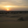 sonnenuntergang in der wüste
