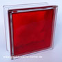 BRILLY RED Seves Vitrablok Solaris Farbige Farbe Glasbausteine Glassteine Glasbaustein Glasstein Bauglas Prismenglas Luxfer Glass Blocks Rot Glasbaustein-Wände farbig Strong Shades colors Österreich Schweiz Belgien Luxemburg Liechtenstein Wien 