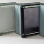 Seves MyMiniGlass MG/s MINI 14,6x14,6x8 (15x15) Type Futuristic White 100% Weiss Weiß Bianco Q15 Glasbausteine Glassteine Glasbaustein Glasstein Bauglas Prismenglas Luxfer Glass Blocks Österreich Schweiz Belgien Luxemburg Liechtenstein Wien München Berlin