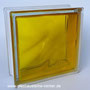 BRILLY YELLOW Seves Vitrablok Solaris Farbige Farbe Glasbausteine Glassteine Glasbaustein Glasstein Bauglas Prismenglas Luxfer Glass Blocks Gelb Jaune Glasbaustein-Wände farbig Strong Shades colors Österreich Schweiz Belgien Luxemburg Liechtenstein Wien 