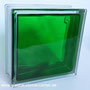 Brilly Emerald Grün SEVES 1919/8 Wave Glass Blocks Colour Farbe Farbige Glasstein Glasbausteine Deutschland Österreich Schweiz Luxemburg France Belgique Briques de verre Italia mattoni vetro Nederlande ne glazen blokken Bouwstenen Danmark Dansk glasblokke