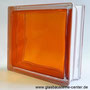 BRILLY ORANGE Seves Vitrablok Solaris Farbige Farbe Glasbausteine Glassteine Glasbaustein Glasstein Bauglas Prismenglas Luxfer Glass Blocks Orange Glasbaustein-Wände farbig Strong Shades colors Österreich Schweiz Belgien Luxemburg Liechtenstein Wien 