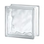 Glasbaustein Glasstein 19x19x10 Solaris Glass Blocks nubio wave Wolke