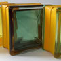 Seves MyMiniGlass MG/s MINI 14,6x14,6x8 (15x15) Type Vegan EMERALD Grün MMG EasyGlass Q15  Q15 Glasbausteine Glassteine Glasbaustein Glasstein Bauglas Prismenglas Luxfer Glass Blocks Österreich Schweiz Belgien Luxemburg Liechtenstein Wien München Berlin D