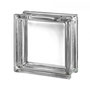 Craftblock BLUE 1919/8 WAVE  Glass Blocks Glasbaustein  Present gift (19x19x8)  Craft Box Geschenk Wedding Hochzeit Geburtstag Ostern eastern