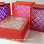Seves MyMiniGlass MG/s MINI 14,6x14,6x8 (15x15) Type  Romantic Violet Lila  Seves MMG EasyGlass Q15  Q15 Glasbausteine Glassteine Glasbaustein Glasstein Bauglas Prismenglas Luxfer Glass Blocks Österreich Schweiz Belgien Luxemburg Liechtenstein Wien Münche