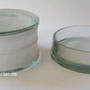 Kreisrunde Seves Hohlbetongläser ORBIS B R19/10 Clearview Hohlglasstein Betongläser Ø 190x100 Glass Blocks Pavers Ø 19x10 cm glasbausteine-center Danmark Glas blokke France briques de verre pavés Belgique België Glazen blokken Nederland NE Glasbaustein Gl
