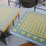 table en mosaïque