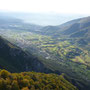 magnifica veduta sulla Valdastico dal monte Cengio