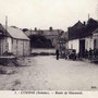 L'entrée du village de Citerne route de Oisemont.