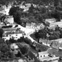 Citerne, la place du village et le Manoir vus du ciel.