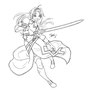 Konnoa Yuuki from Sword Art Online - Commission