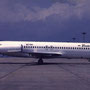 Postkarte mit einer MD-87 der Tradewinds