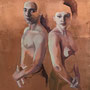 raffaella busdon, "iperuranio", 2021, 92 x 60 cm, oil on copper – erlas galerie