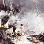 inna artemova, "#234", 2022, 115 x 150 cm, oil on canvas – erlas galerie