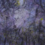 「モノノケの森」ボールドキャンバス〈227×158mm〉SM / oil, pastel /2017