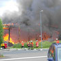 © THW Springe - Großbrand Springe/Bisonhalle