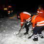 © Feuerwehr Völksen - Hydranten von Eis und Schnee befreit
