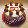 Elch Fondanttorte 