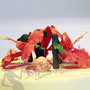 Hibiskustorte aus Fondant