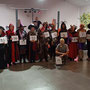 Les participants au concours du plus beau deguisement